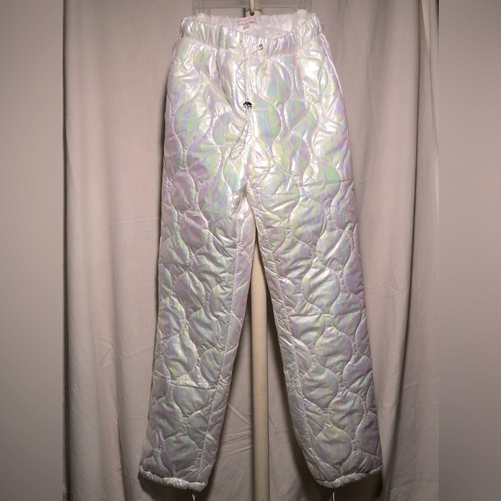 One of a kind Psychedelic Florescent Warm Adjustable Pants